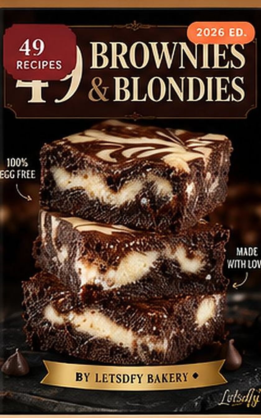 49 Brownies & Blondies recipe book cover