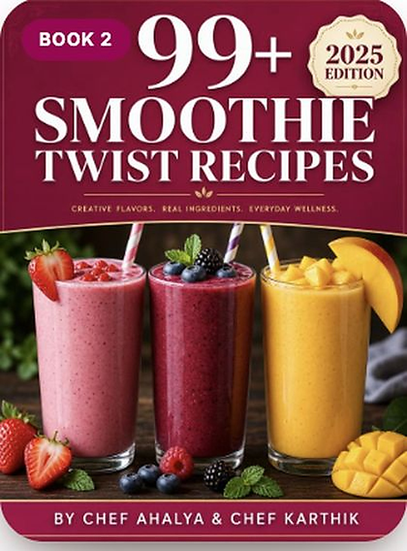 99+ Smoothie Twist Recipes recipe book cover