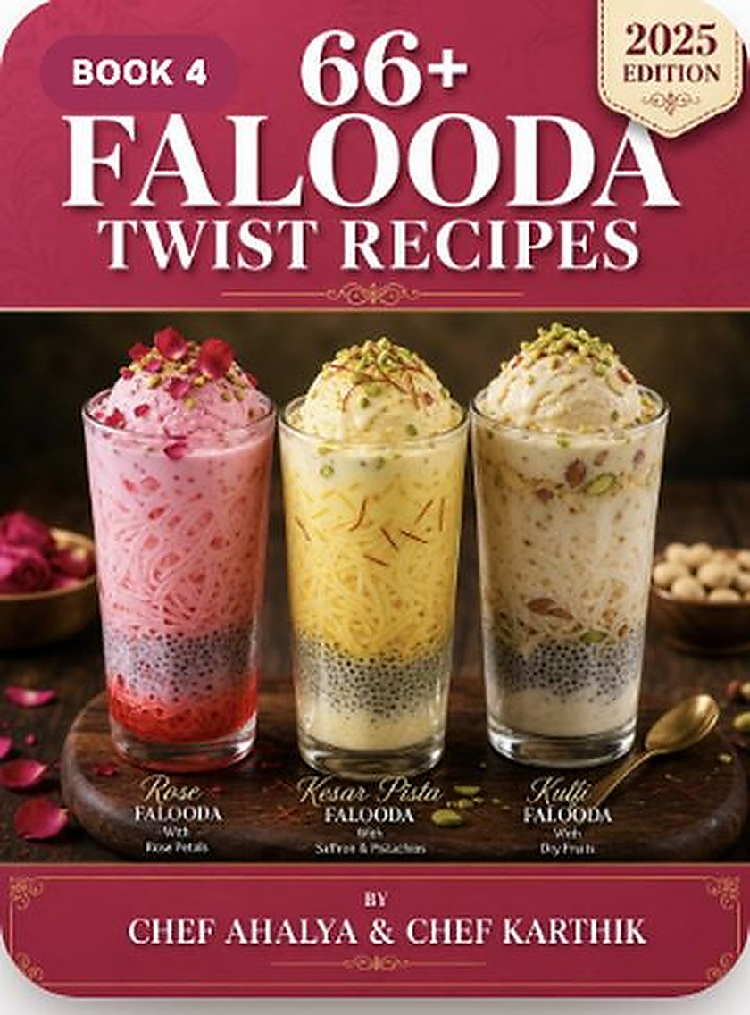 66+ Falooda Twists recipe book cover