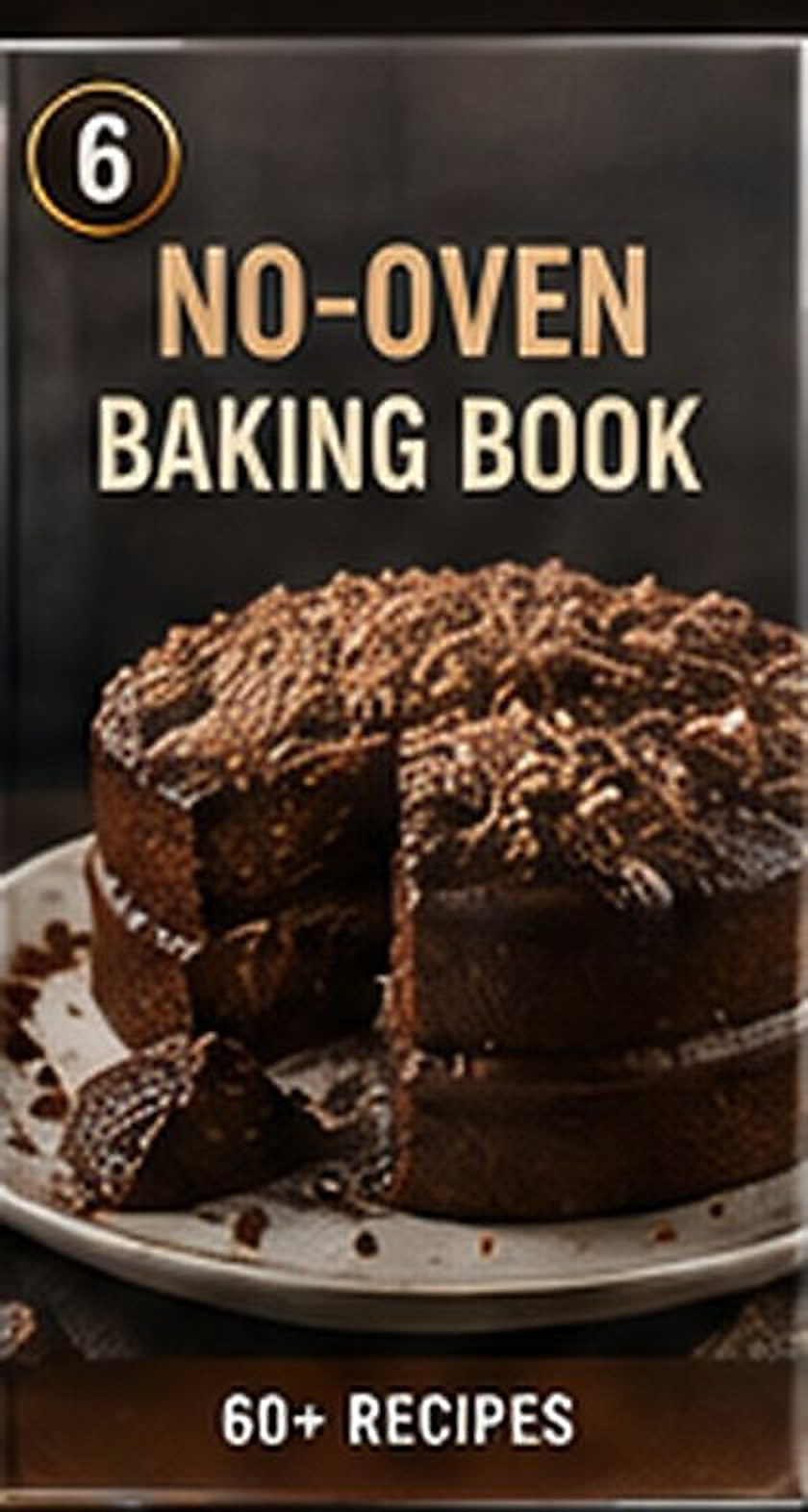 No-Oven Baking Book recipe book cover