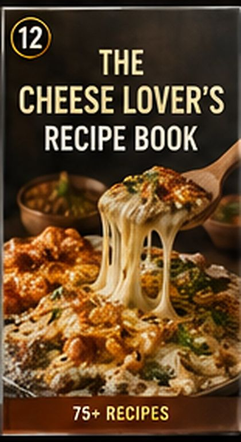 The Cheese Lover's Recipe Book recipe book cover