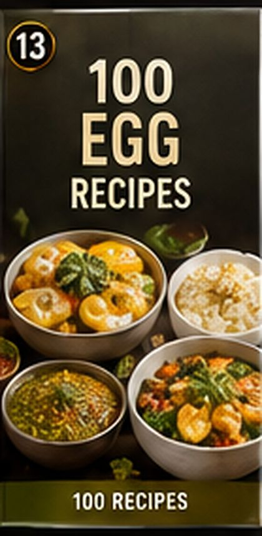 100 Egg Recipes recipe book cover