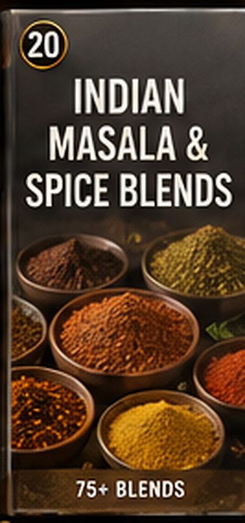 Indian Masala & Spice Blends recipe book cover