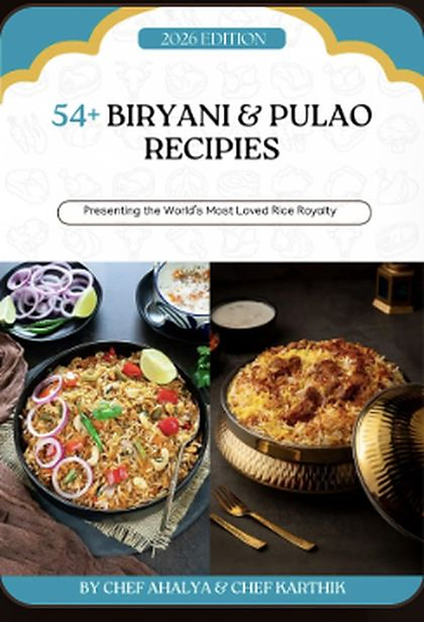 54+ Biryani & Pulao Recipes cover